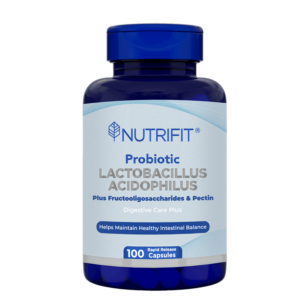 PROBIOTIC LACTOBACILLUS ACIDOPHILUS CAPSULAS X100 NUTRIFIT