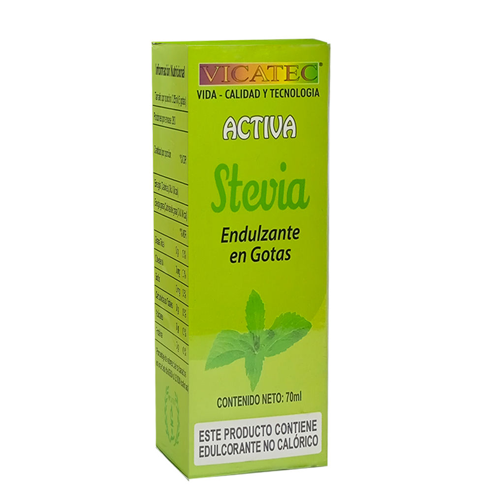 STEVIA ACTIVA GOTERO 70ML VICATEC