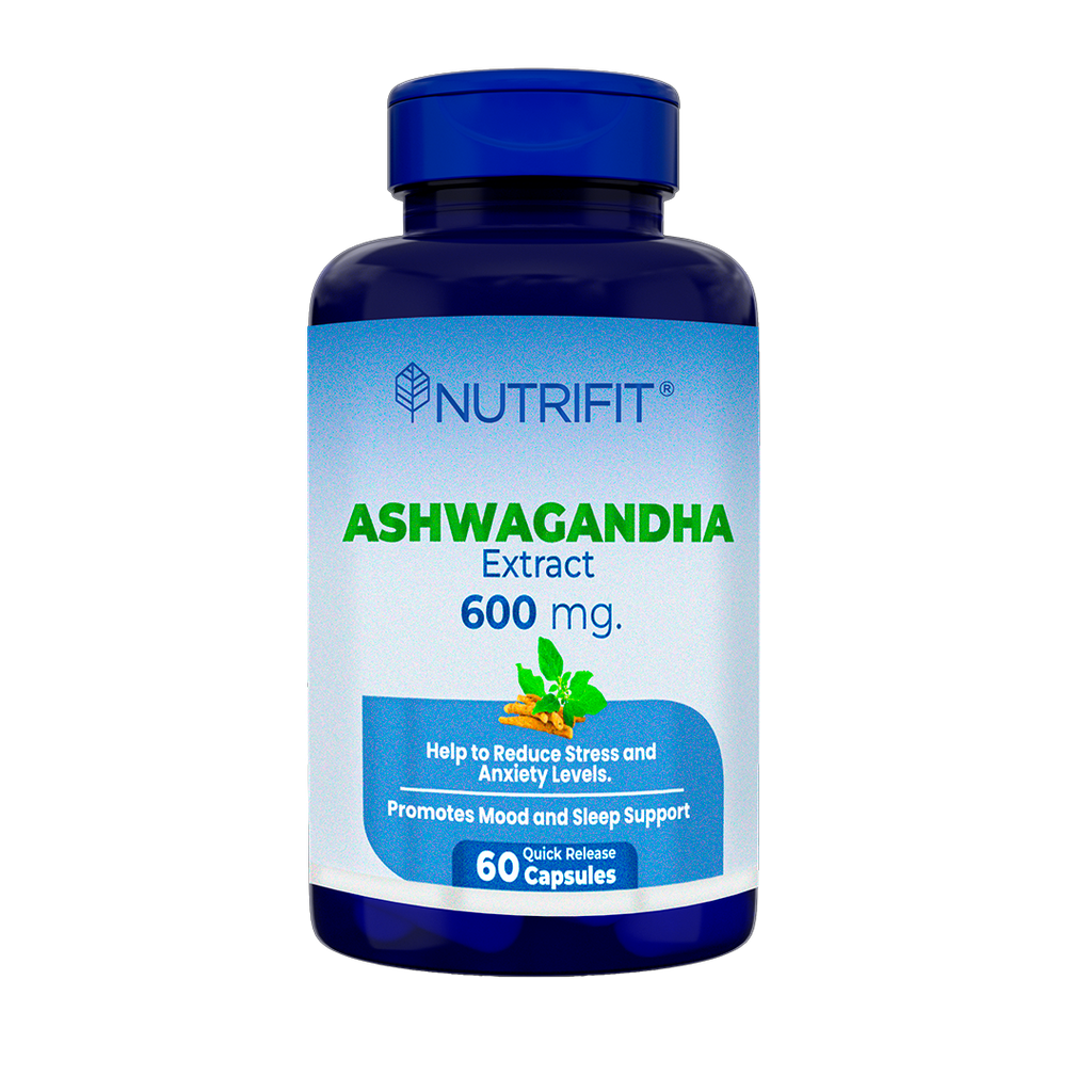 ASHWAGANDHA EXTRACT 600MG CAPSULAS X60 NUTRIFIT