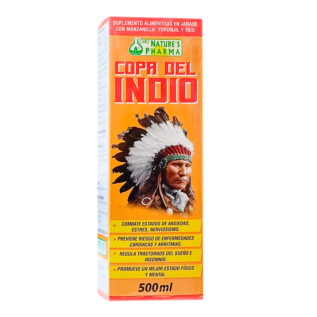 COPA DEL INDIO JARABE 500ML NATURES PHARMA