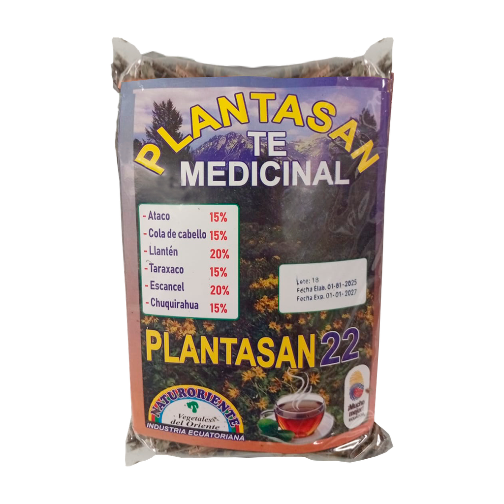 PLANTASAN 22 TE MEDICINAL MONTE FUNDA 80GR VEGETALES DEL ORIENTE