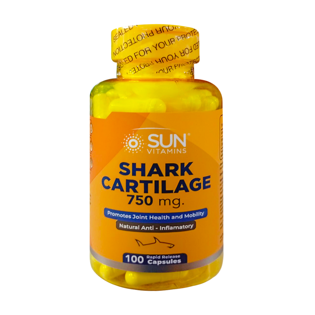 SHARK CARTILAGE CAPSULAS X100 750MG SUN VITAMINS