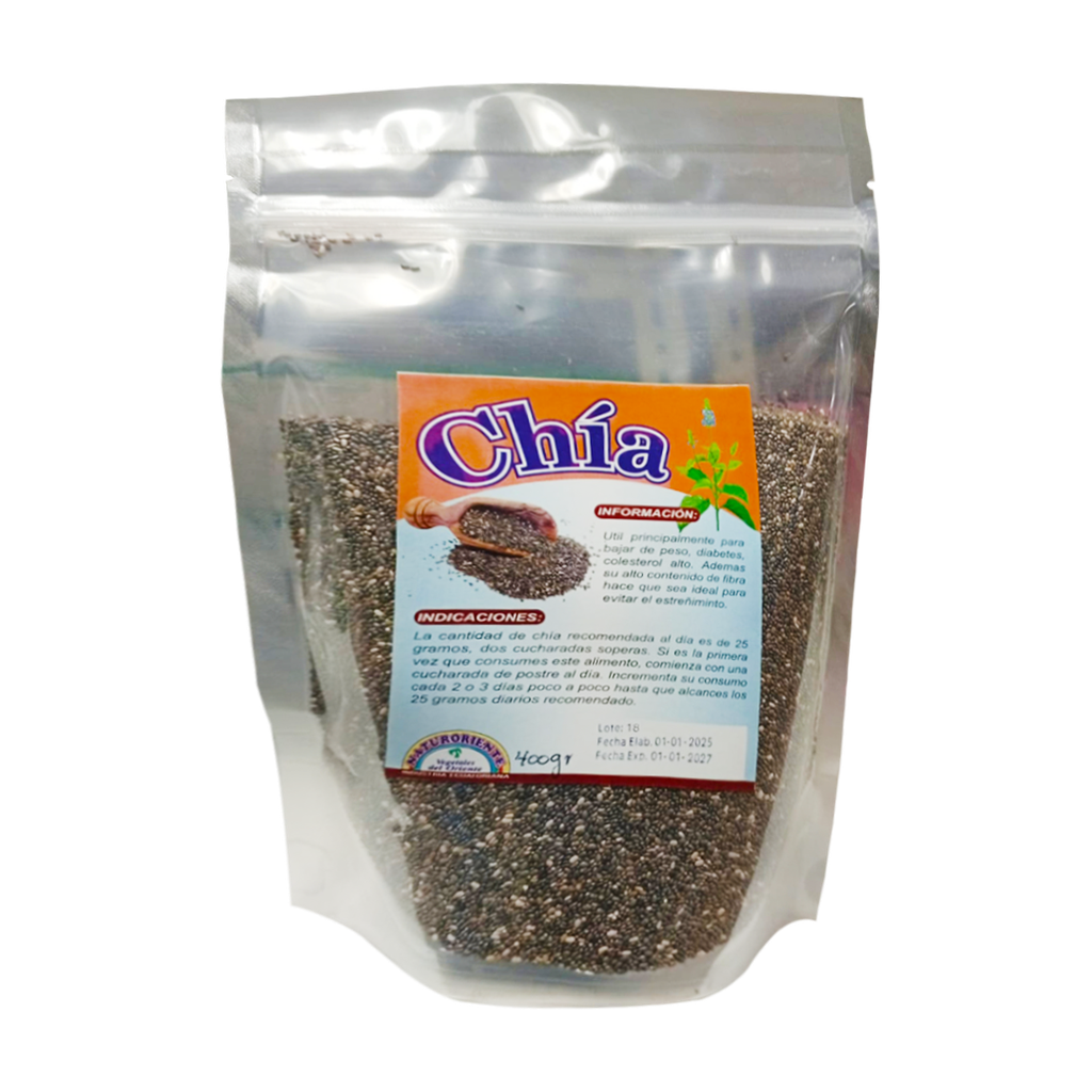 CHÍA SEMILLAS 400G NATUORIENTE