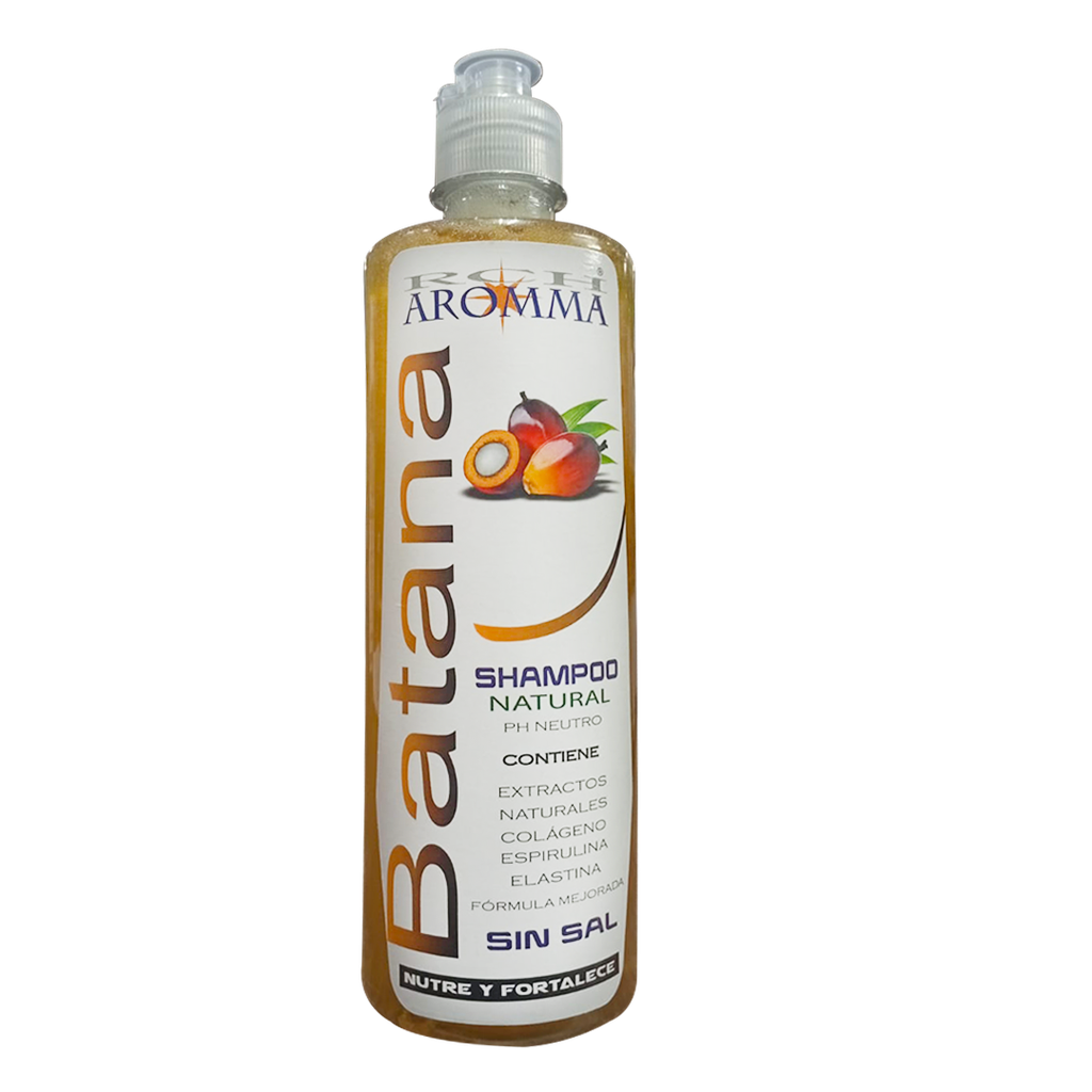 BATANA SHAMPOO NATURAL SIN SAL 500ML AROMMA