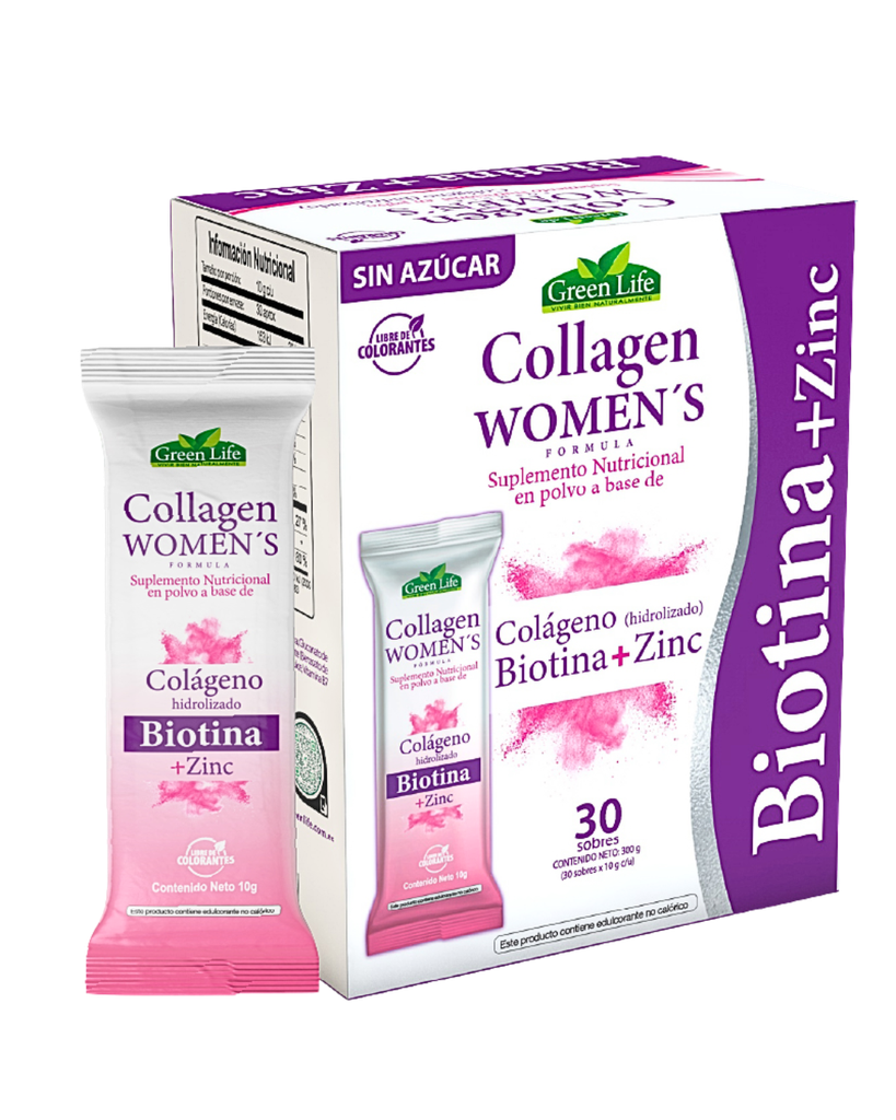 COLLAGEN WOMEN POLVO SOBRES X30 GREEN LIFE