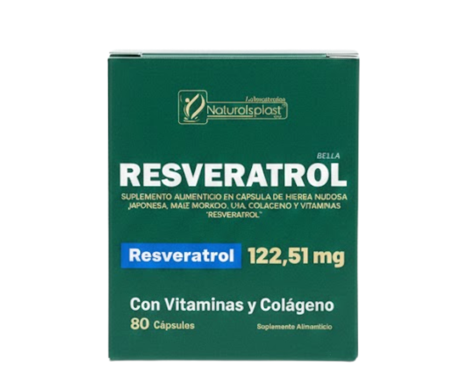 RESVERATROL BELLA CAPSULAS X80 NATURALSPLAST