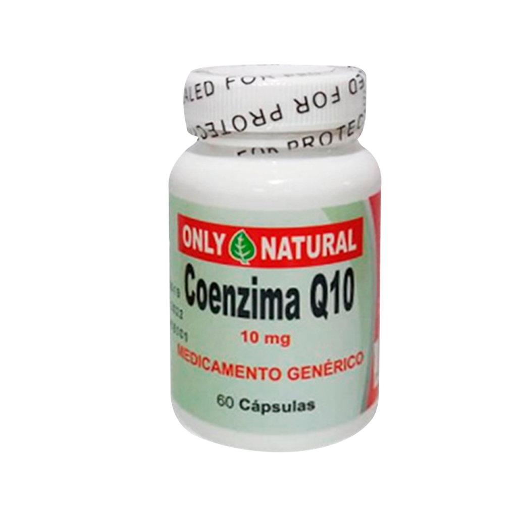 COENZIMA Q10 CAPSULAS X 60 DE 10 MG ONLY NATURAL