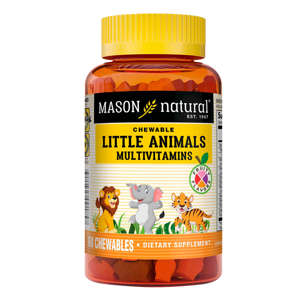 LITTLE ANIMAL PLUS IRON MULTI NIÑOS TABLETAS X 120 DE MASON