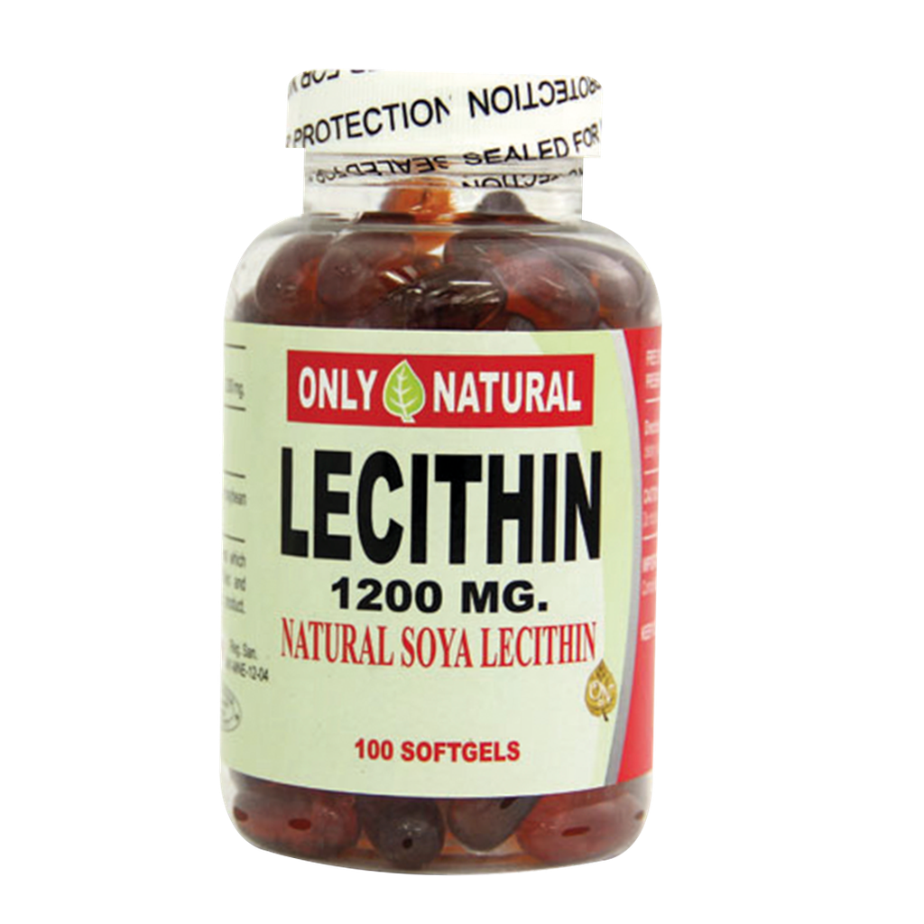 LECITHIN LECITINA DE SOYA CAP X 100 ONLY NATURAL
