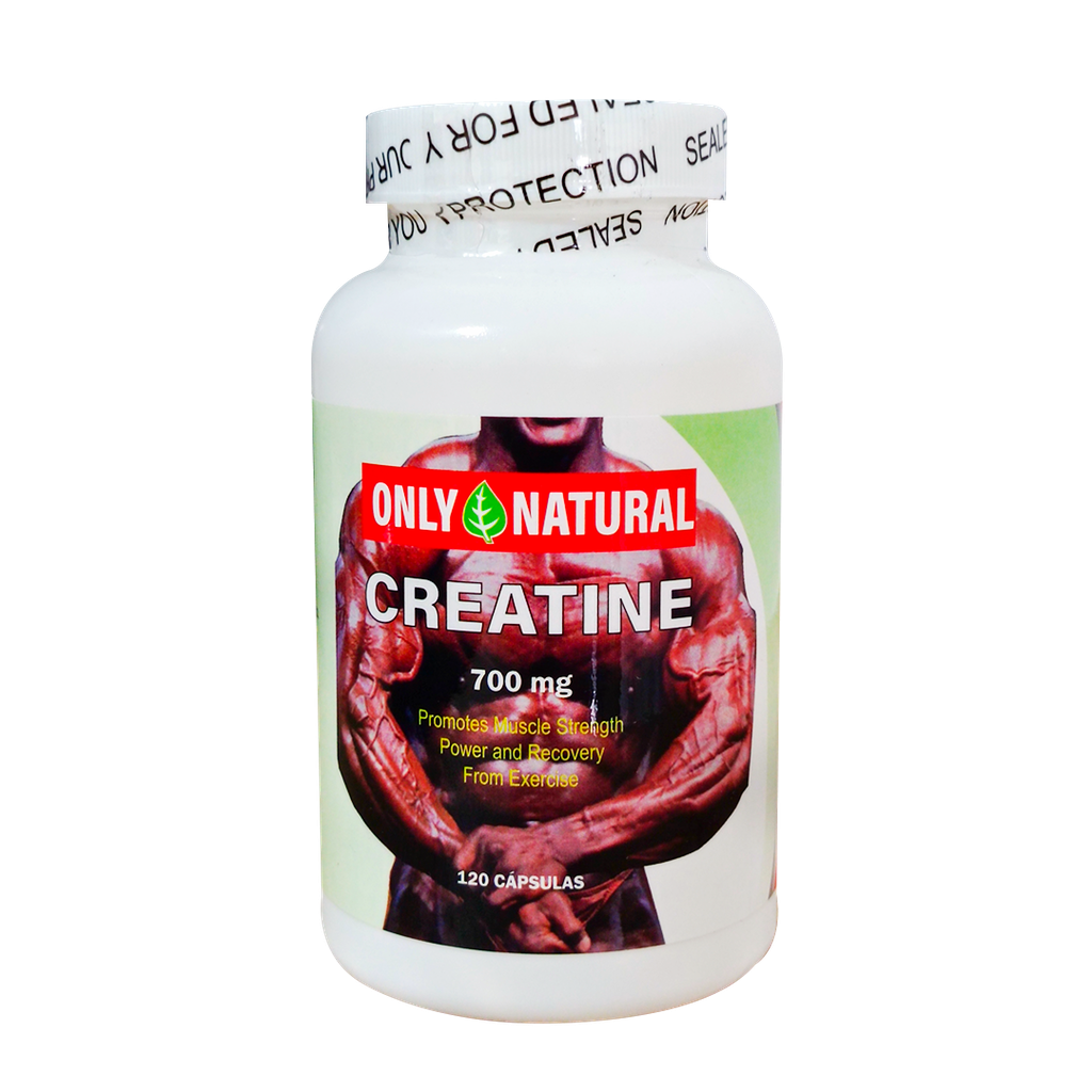 CREATINE CAPSULAS X120 700MG ONLYNAT