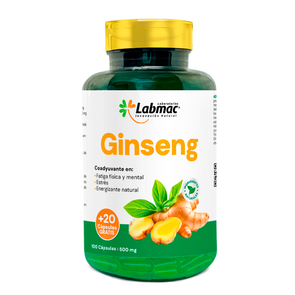 GINSENG TABLETAS X 100+20 LABMAC