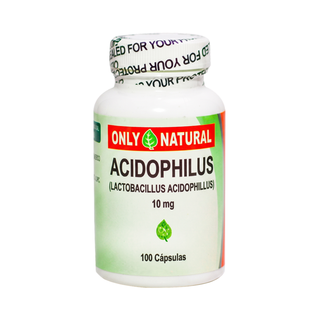 ACIDOPHILUS LACTOBACILLUS ACIDOPHILLUS CAPSULAS X 100 ONLYNAT