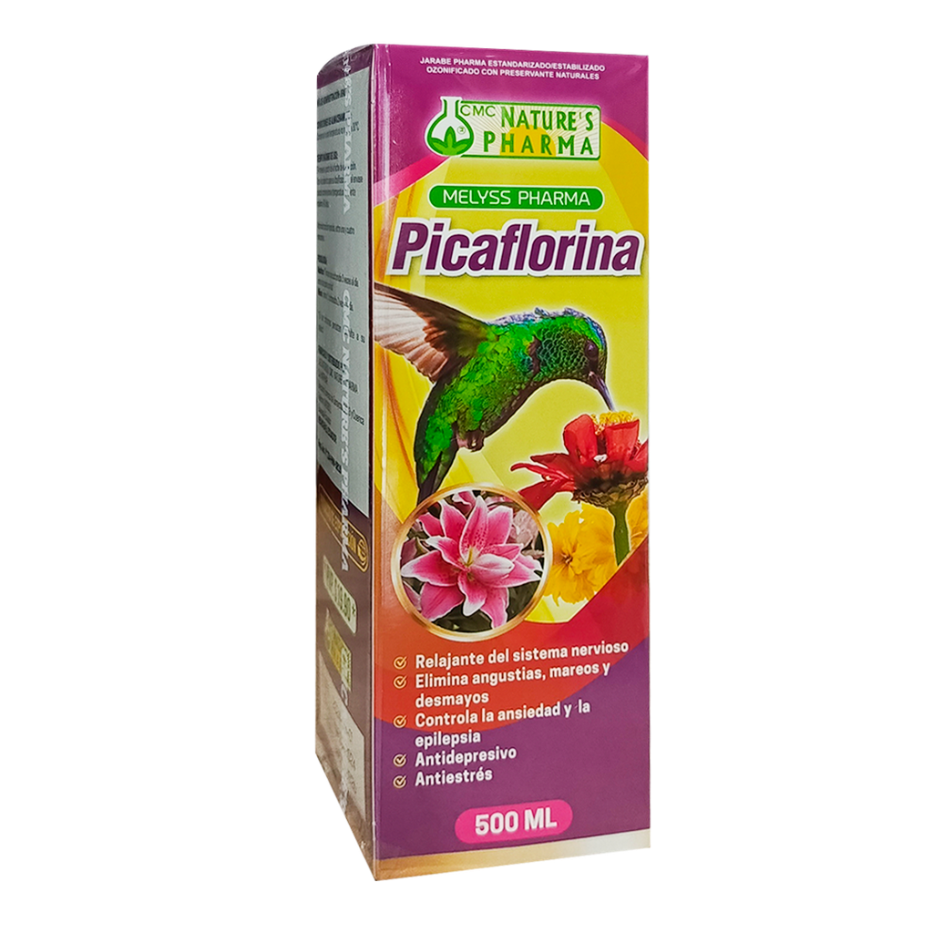 PICAFLORINA JARABE 500 ML NATURES PHARMA