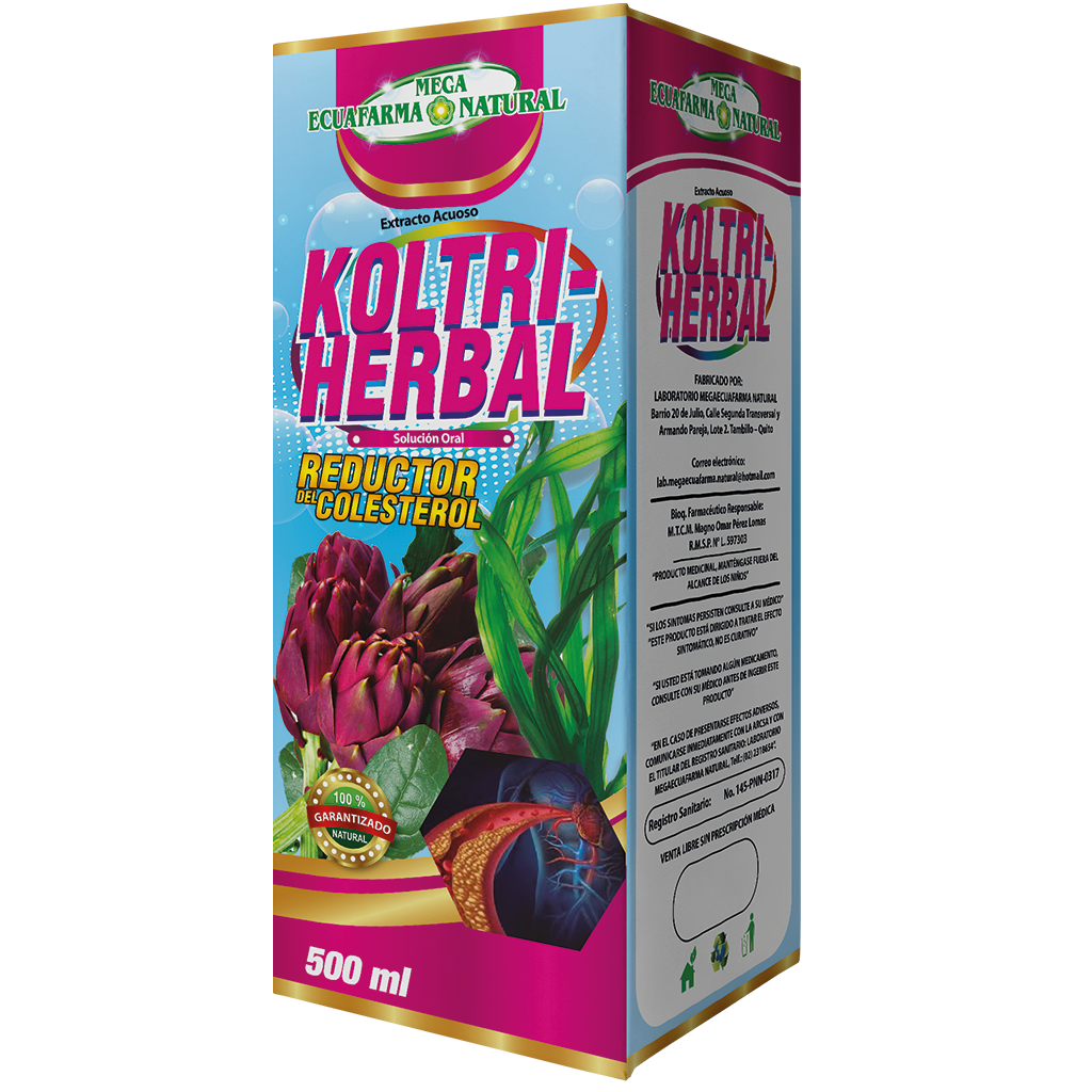 KOLTRI-HERBAL SOLUCIÓN ORAL 500 ML MEGAECUAFARMA NATURAL