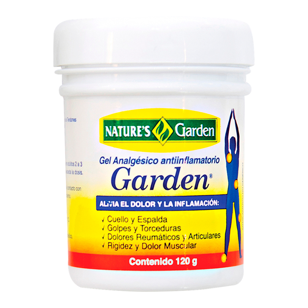 GEL GARDEN ANALGESICO ANTIINFLAMATORIO GEL 120G NATURES GARDEN