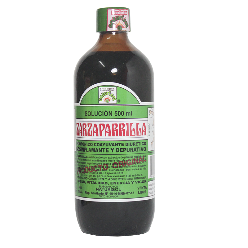 ZARZAPARRILLA JARABE 500 ML NATURISOL