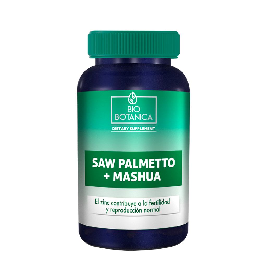 SAW PALMETTO + MASHUA CAPSULAS X60 BIO BOTANICA