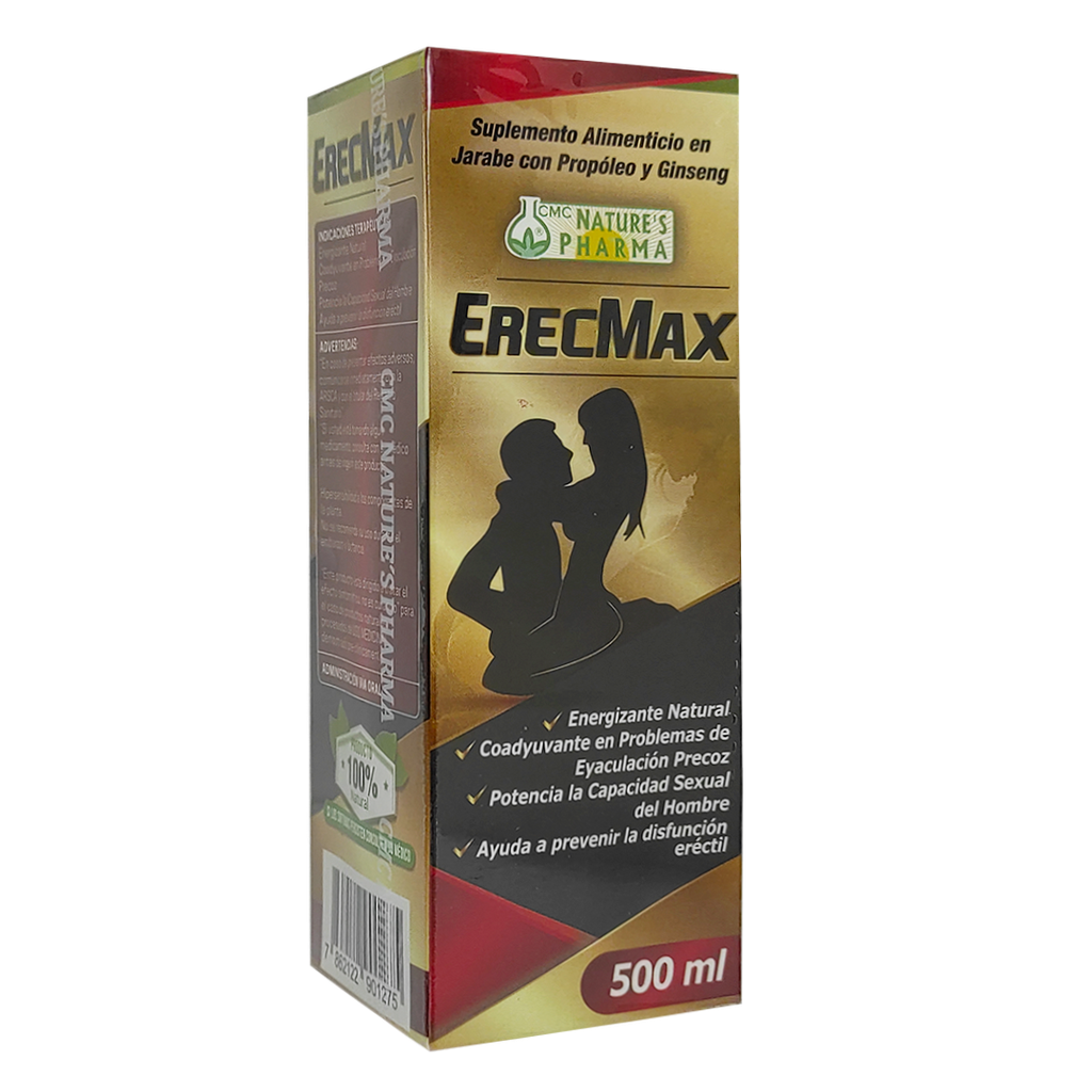 ERECMAX PHARMA JARABE 500ML NATURES PHARMA