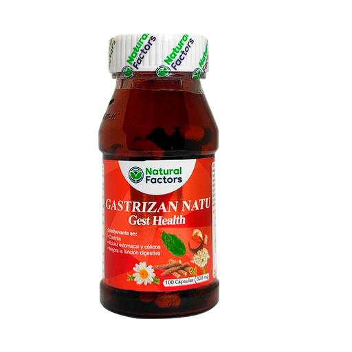 [7696] GASTRIZAN NATU GEST HEALTH CAPSULAS X100 NATURAL FACTORS 
