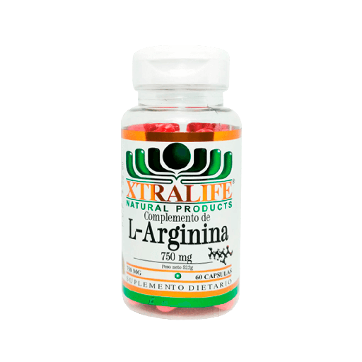 [8220] L-ARGININA 750MG CAPSULAS X60 XTRALIFE
