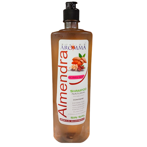 [8674] ALMENDRA SHAMPOO NATURAL 750ML AROMMA