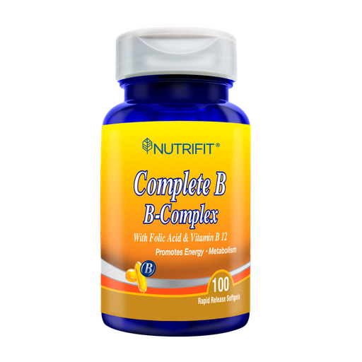 [6538] COMPLEJO B B-COMPLEX SOFTGELS X 100 NUTRIFIT