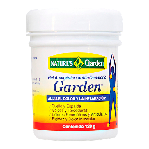 [1615] GEL GARDEN ANALGESICO ANTIINFLAMATORIO GEL 120G NATURES GARDEN