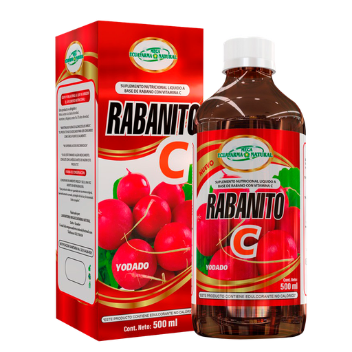 [7964] RABANITO C SOLUCION ORAL 500ML MEGA ECUAFARMA