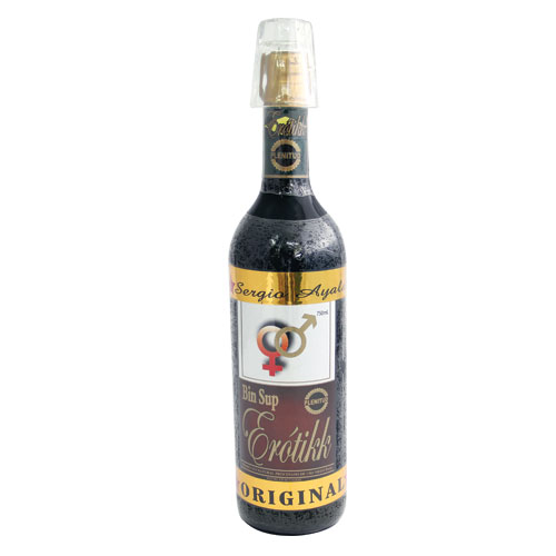 VINO EROTICO SOLUCION 750 ML PLENITUD 