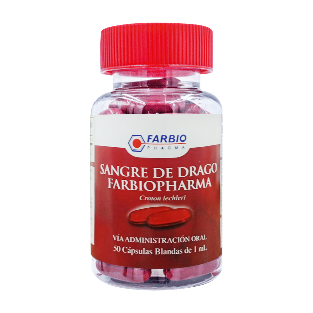 SANGRE DE DRAGO CAPSULAS BLANDAS X50 FARBIOPHARMA 