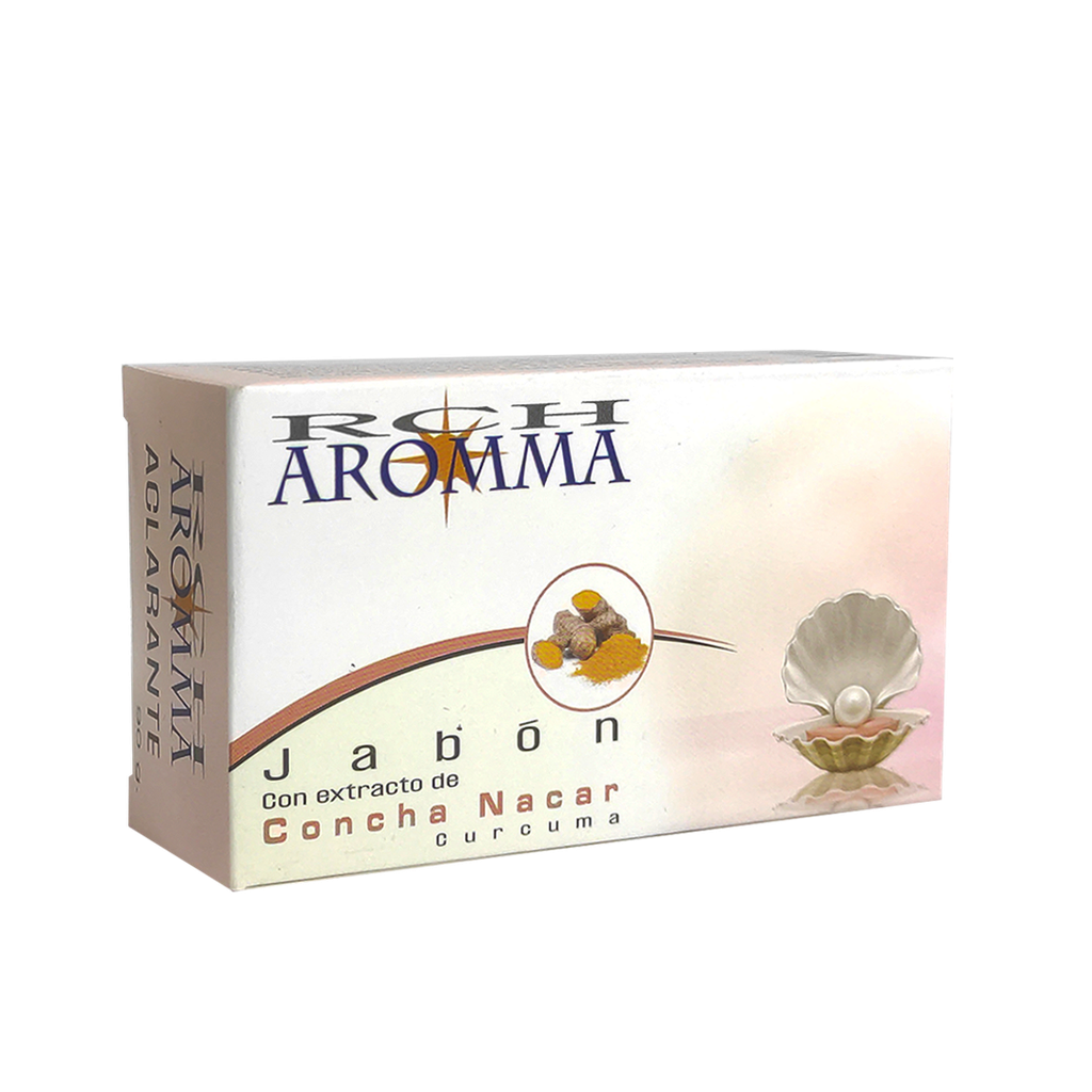 JABON CON EXTRACTO DE COCHA DE NACAR JABON 90G AROMMA 