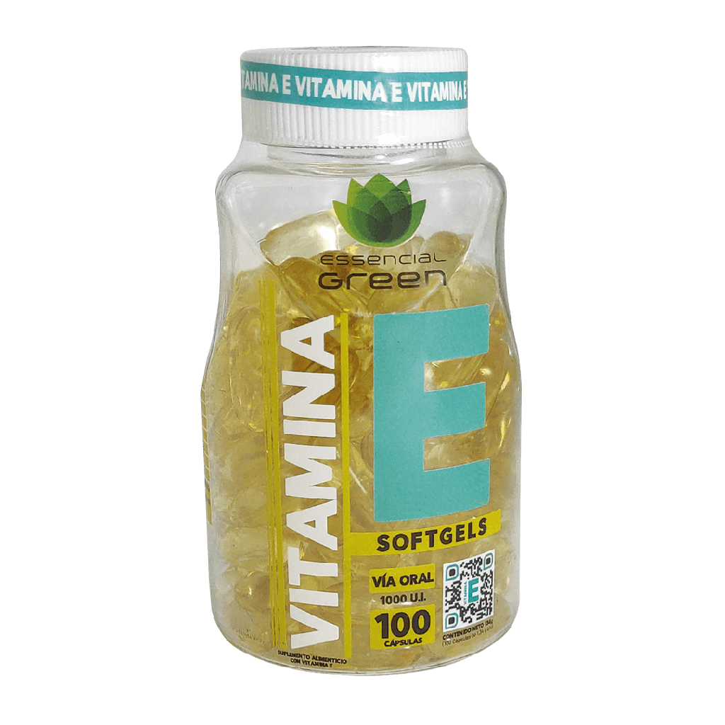 VITAMINA E1000 SOFTGELS X100 ESSENCIAL GREEN 