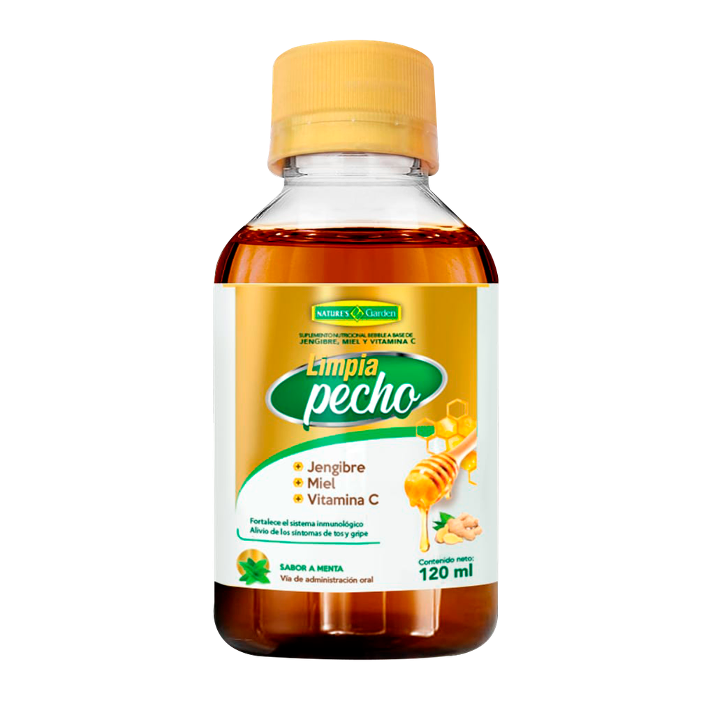 LIMPIA PECHO JARABE 240ML NATURES GARDEN 