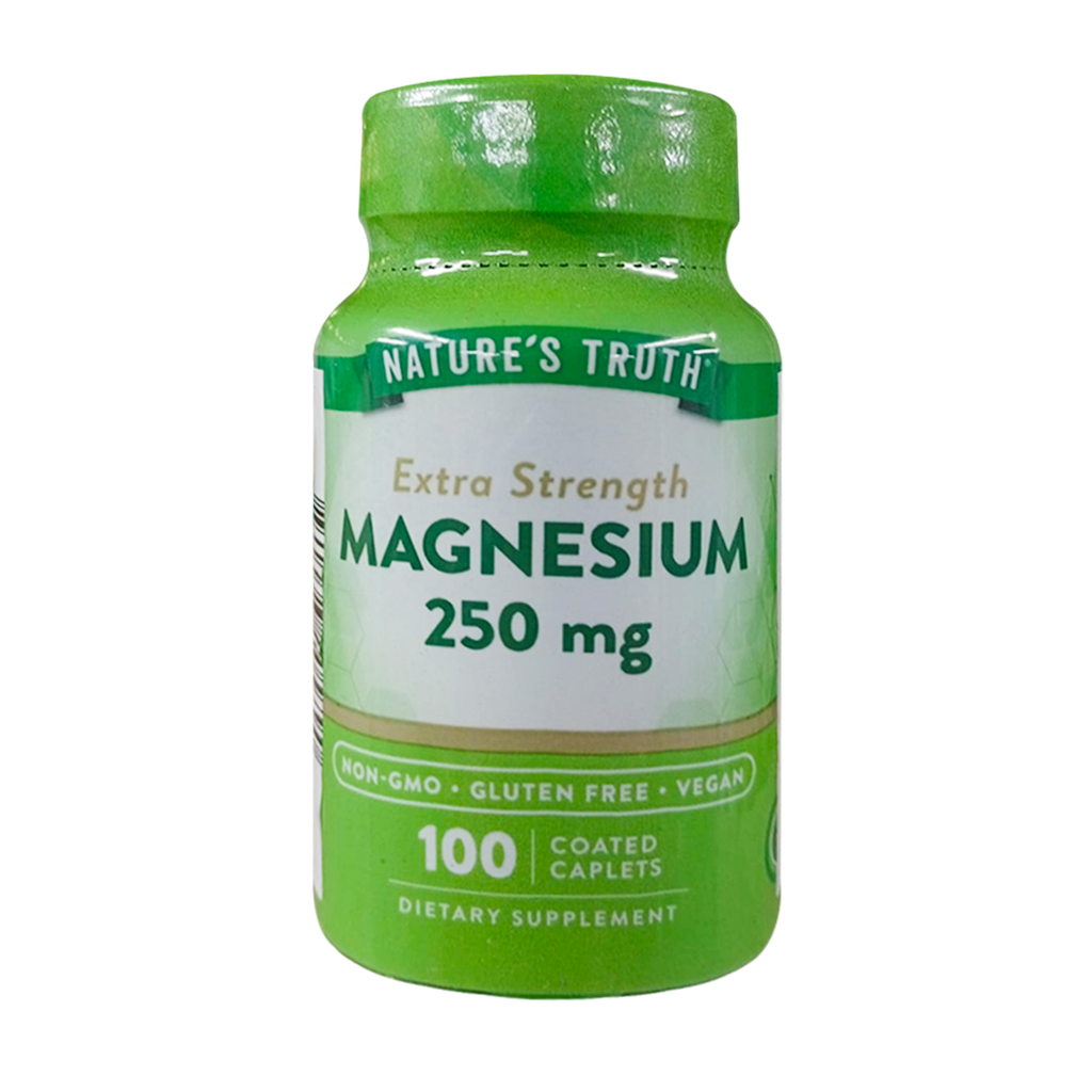 MAGNESIUM 250MG TABLETAS X100 NATURES TRUTH