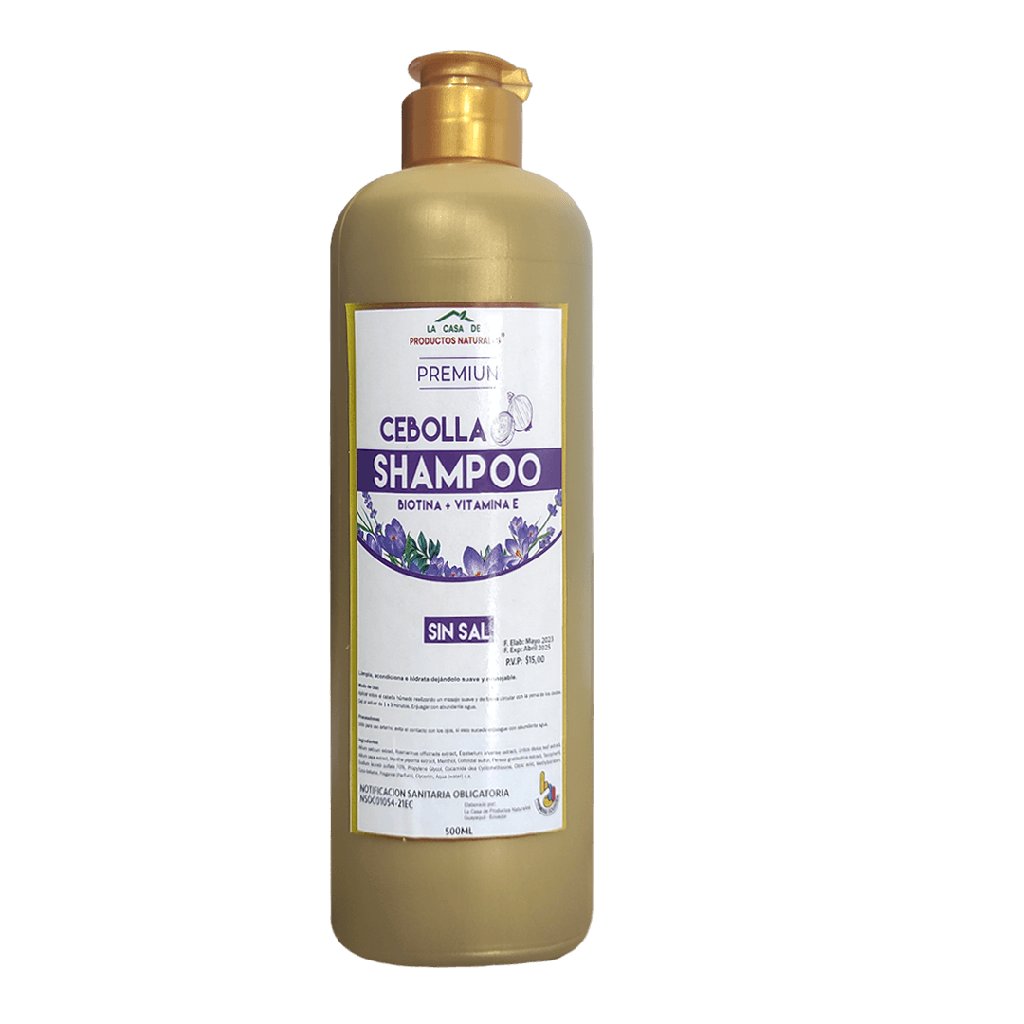 CEBOLLA SHAMPOO 500ML LA CASA DE PRODUCTOS NATURALES