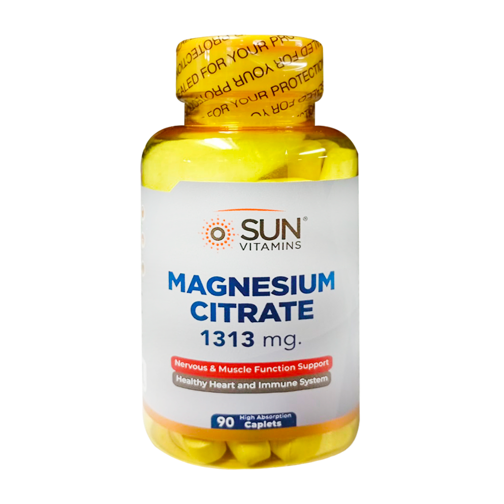 MAGNESIUM CITRATE 1313MG CAPSULAS X90 SUN VITAMINS