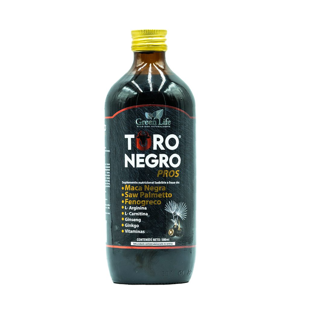 TORO NEGRO PROS SOLUCION ORAL 500ML GREEN LIFE