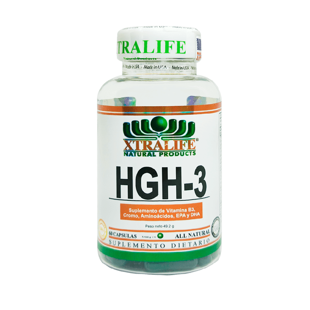 HGH-3 49.2G CAPSULAS X60 XTRALIFE