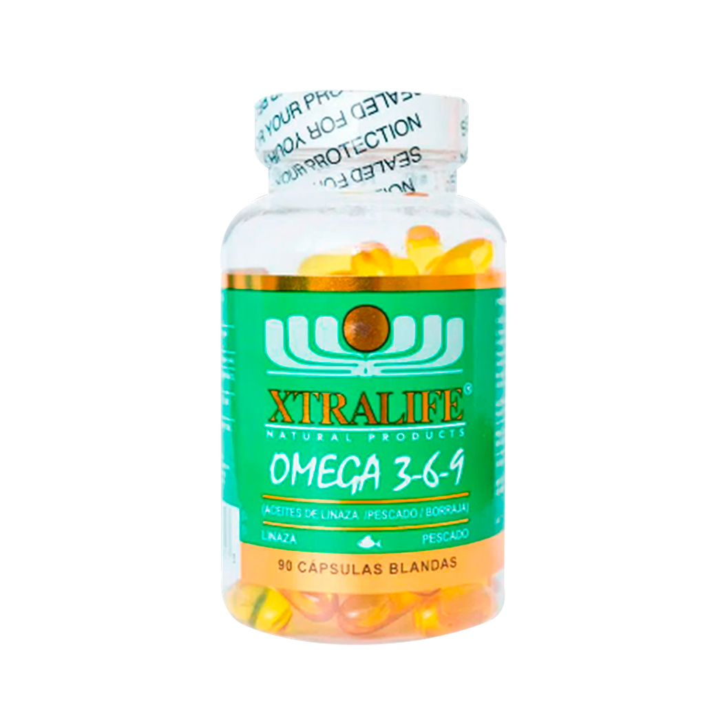 OMEGA 3-6-9 CAPSULAS BLANDAS X90  XTRALIFE