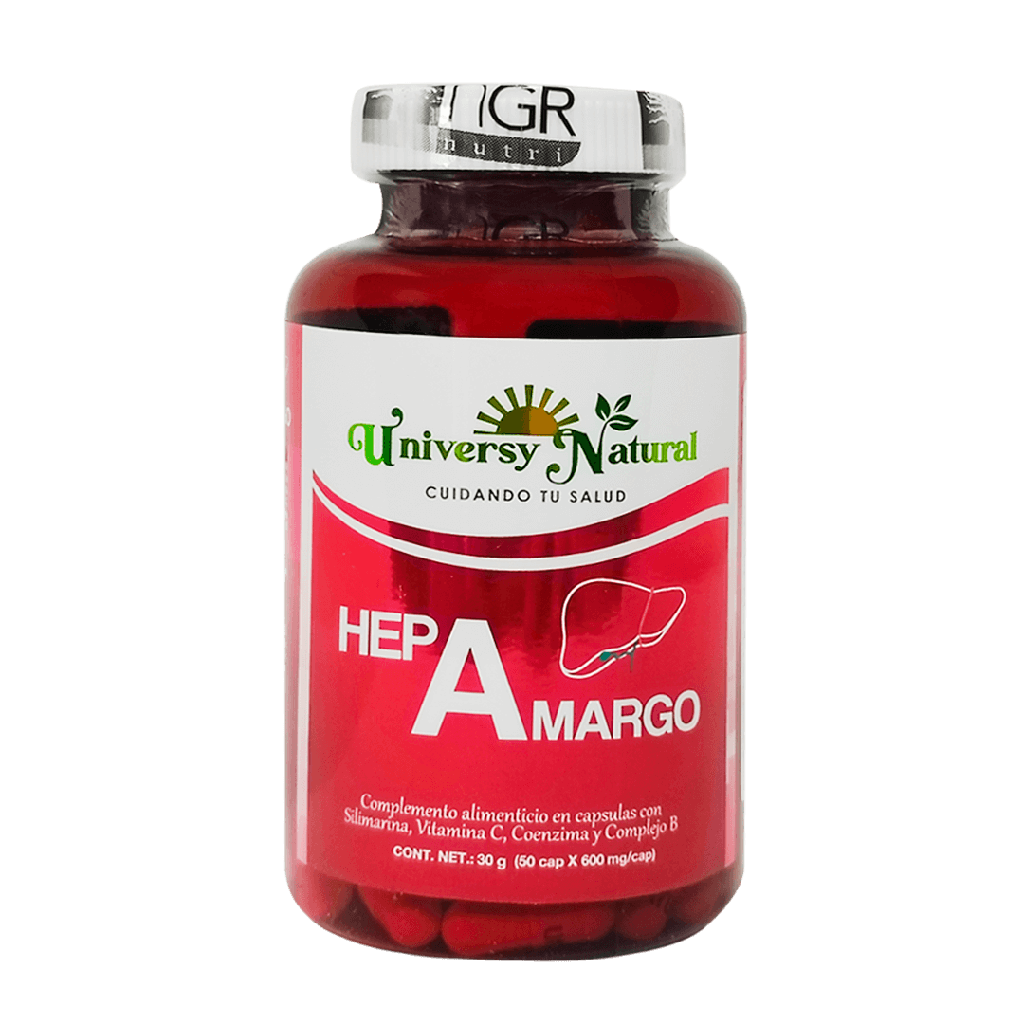 HEP AMARGO CAPSULAS X50 UNIVERSITY NATURAL