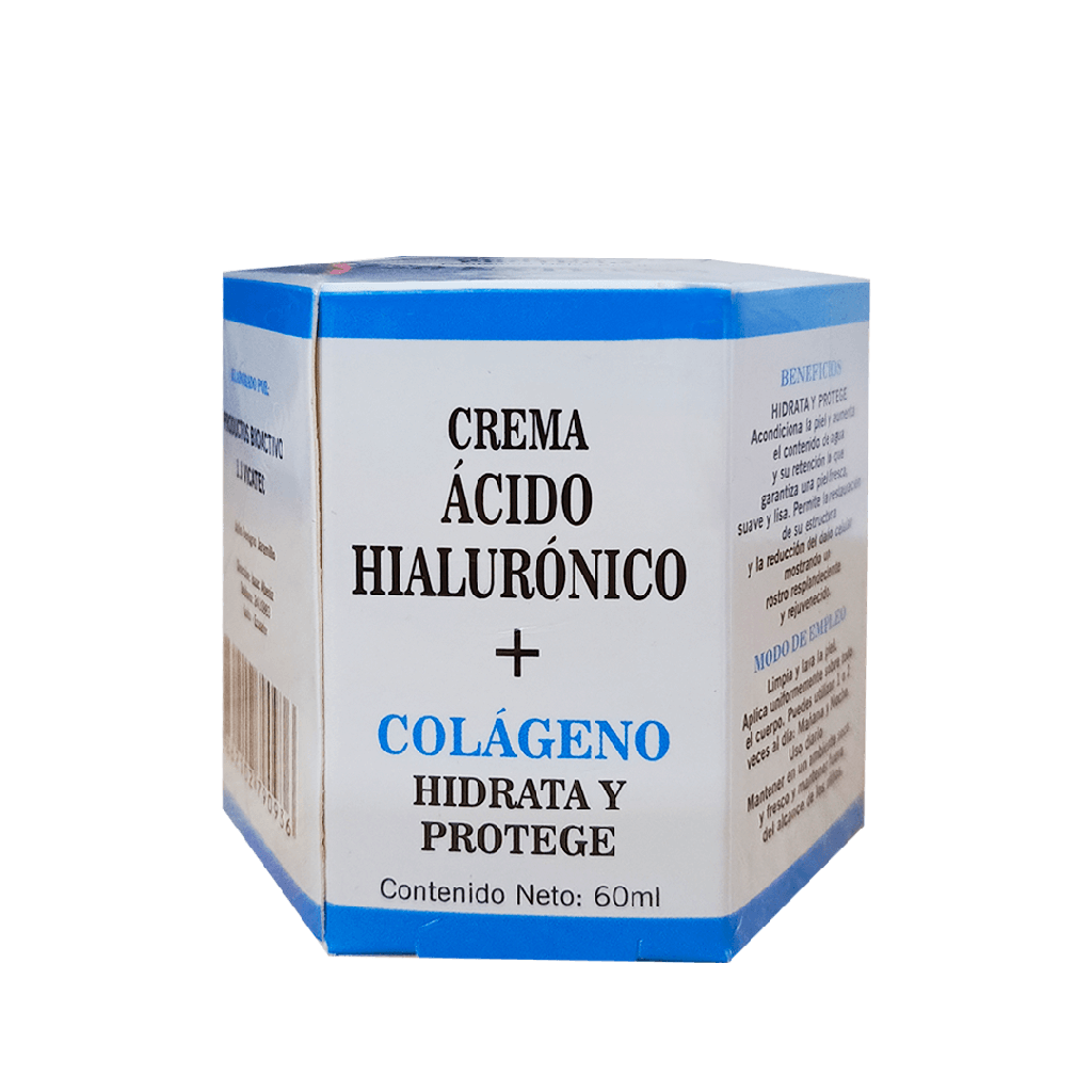 CREMA ACIDO HIALURONICO + COLAGENO CREMA 60ML VICATEC