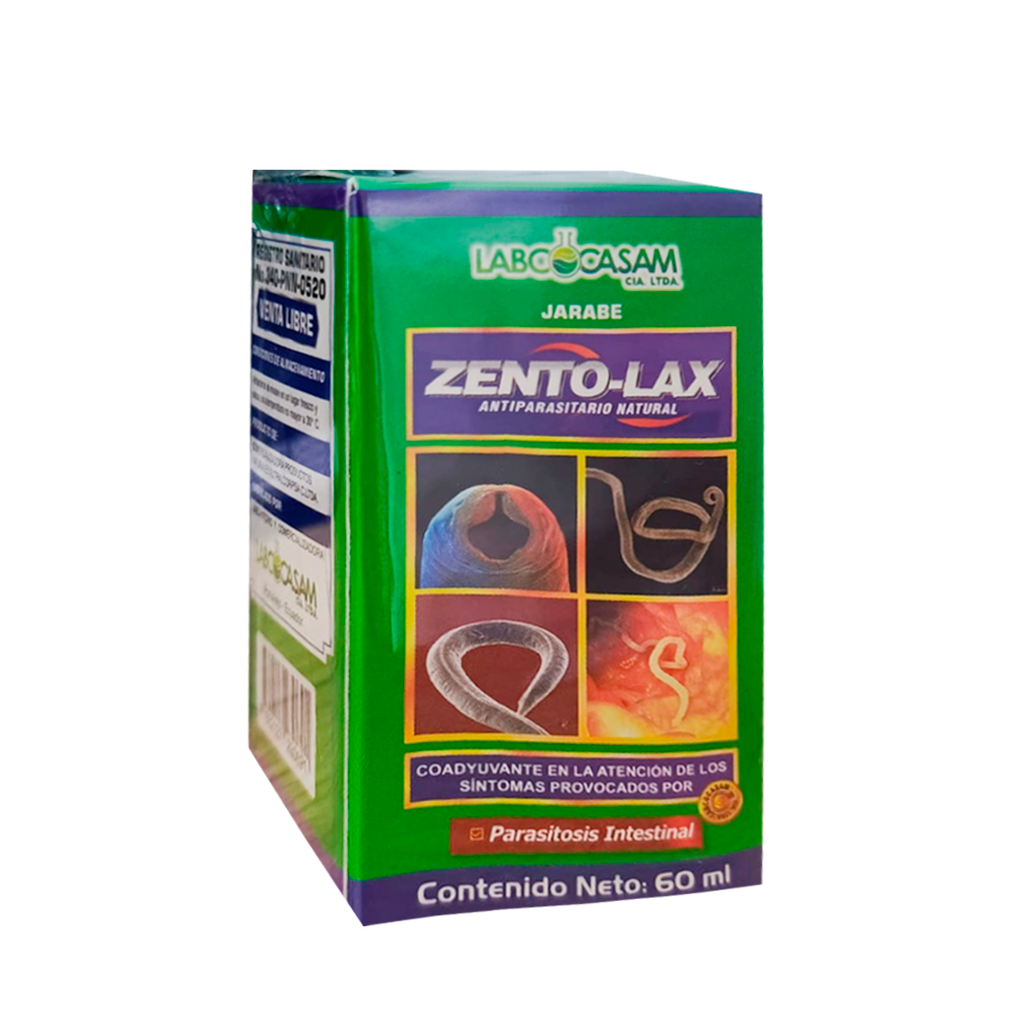 ZENTO-LAX JARABE 60ML LABCOCASAM