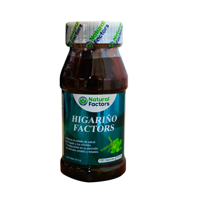 HIGARIÑO FACTORS CAPSULAS X100 NATURAL FACTORS