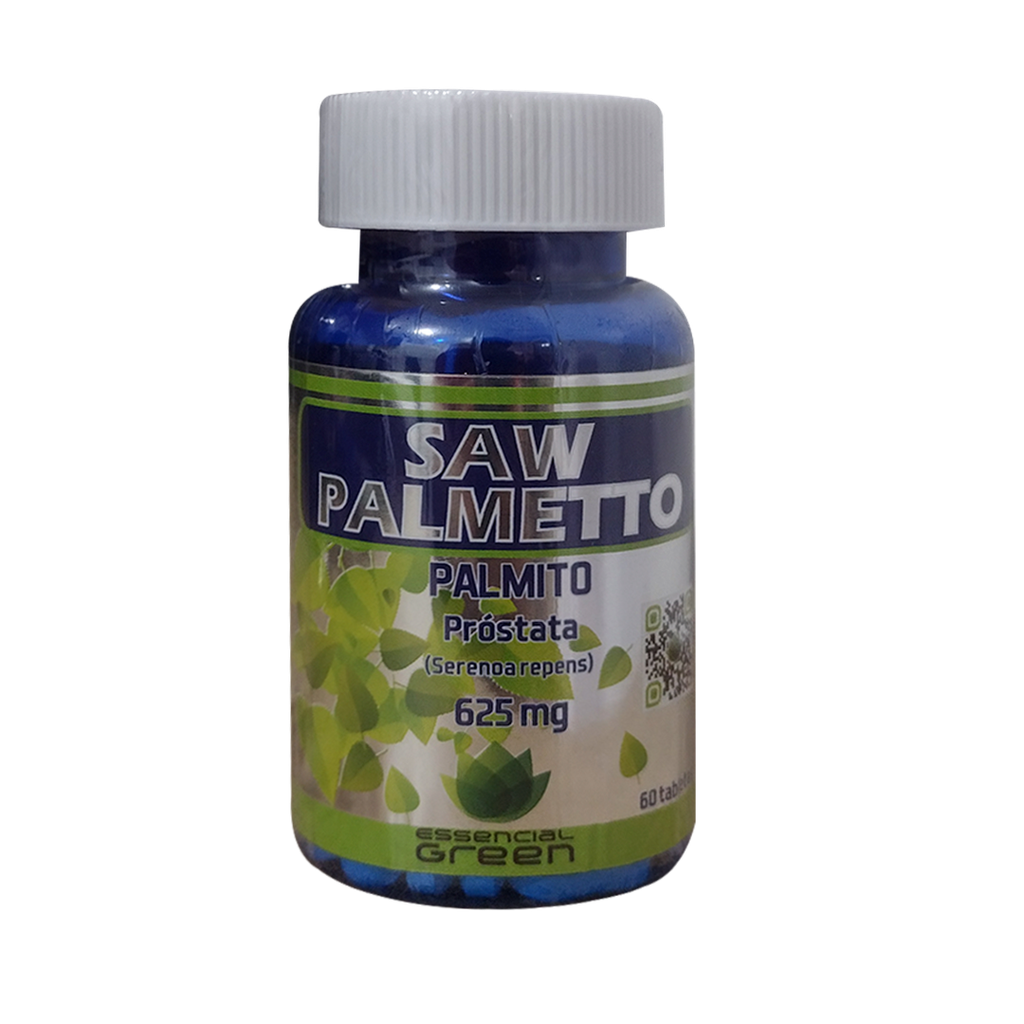 SAW PALMETTO 625MG TABLETAS X60 ESSENCIAL GREEN