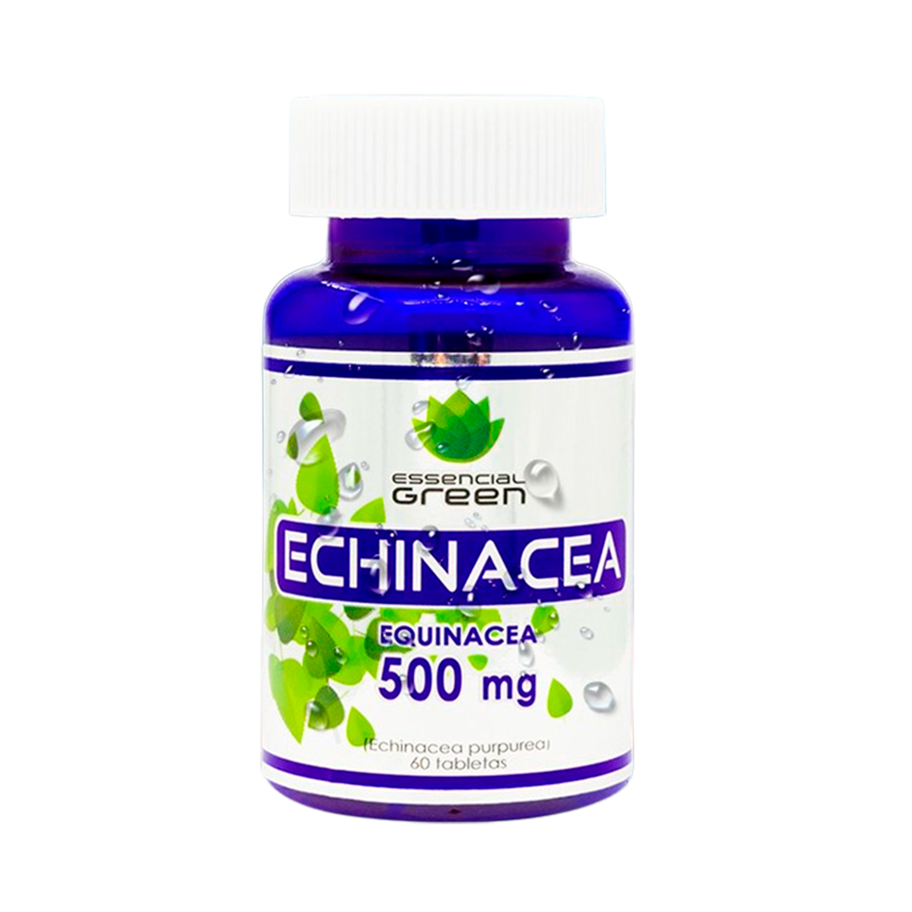 ECHINACEA 500 MG TABLETAS X60 ESSENCIAL GREEN