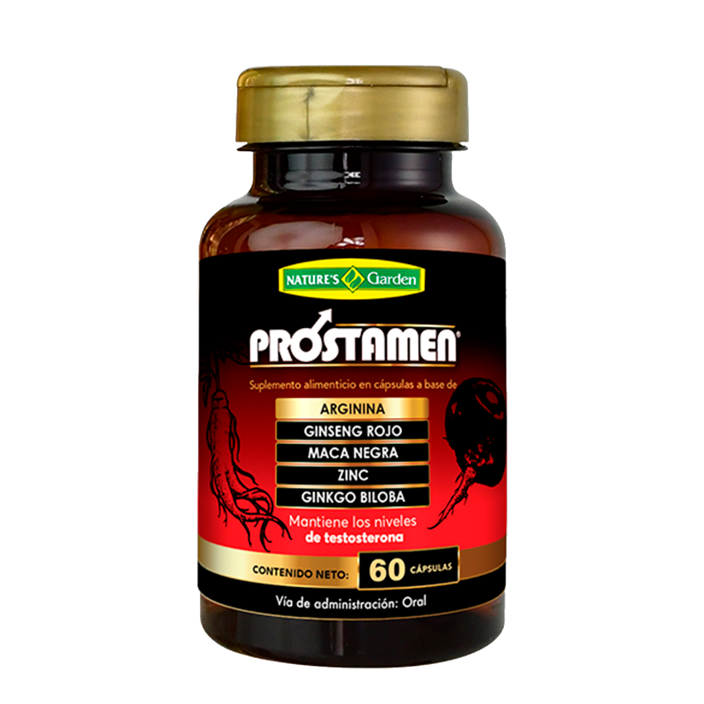 PROSTAMEN CAPSULAS X60 NATURES GARDEN