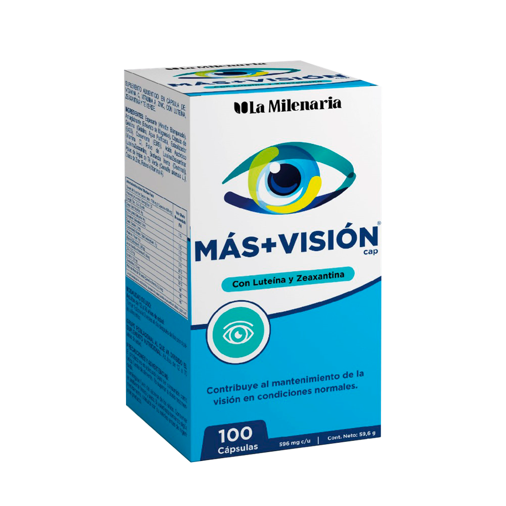 MÁS + VISIÓN CAPSULAS X100 LA MILENARIA