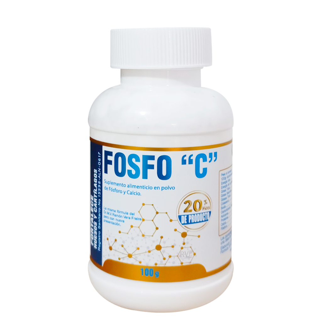 FOSFO "C" SOLUCION EN POLVO 100GR IMPORTADORA MARQUEZ