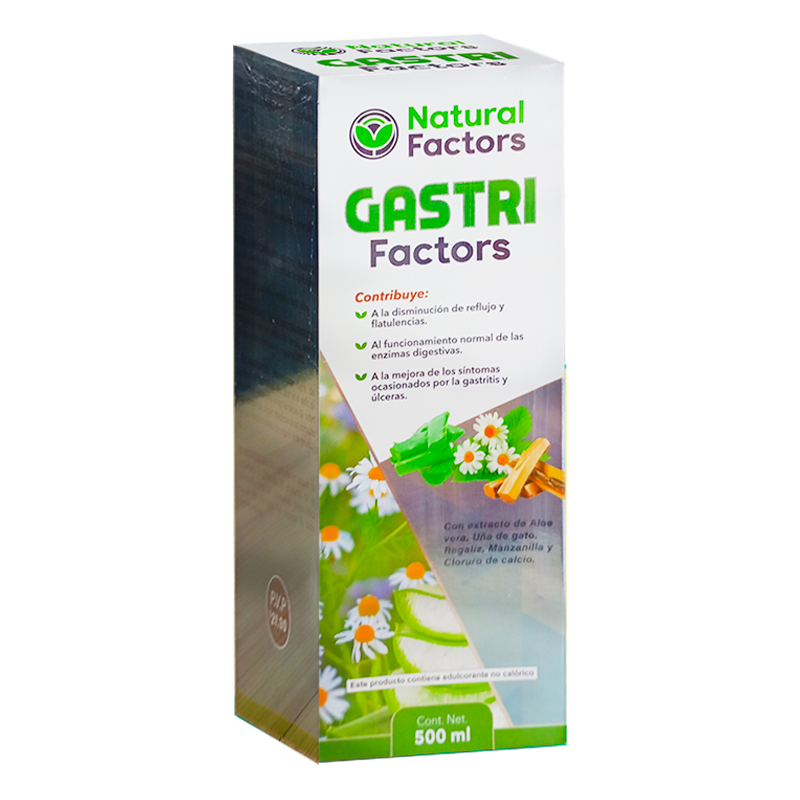 GASTRI FACTORS SOLUCION ORAL 500ML NATURAL FACTORS