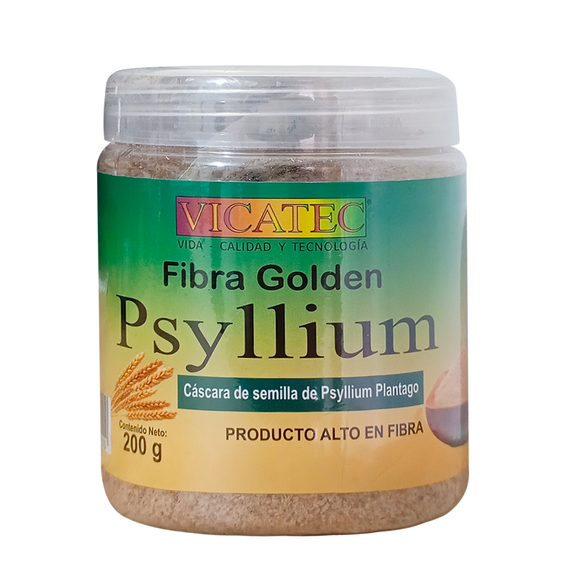 PSYLLIUM FIBRA GOLDEN POLVO 200G VICATEC